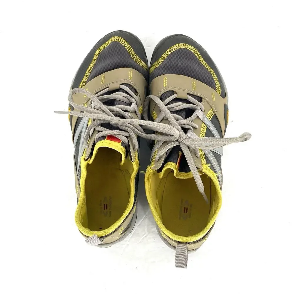 New Balance Minimus Trail Running Shoes Barefoot Minimalist Gray Green 8.5
